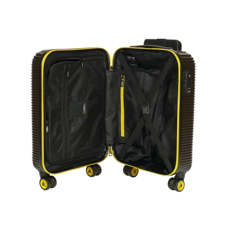 Mała walizka National Geographic Abroad khaki 30l